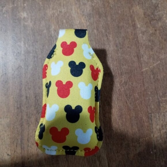 Disney Mickey Head Neoprene Sanitizer Holder Keychain (3 piece with bottles) - Picture 5 of 5